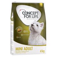 Výhodné balení Concept for Life 2 x velké balení - Mini Adult ( 2 x 4 kg)