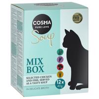 Výhodné balení Cosma Soup 48 x 40 g  - Mix 2 (4 druhy)