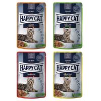 Výhodné balení Happy Cat Pouch Meat in Sauce 24 x 85 g - mix II