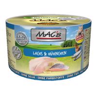 Výhodné balení MAC's Cat 24 x 200 g - Losos a kuřecí