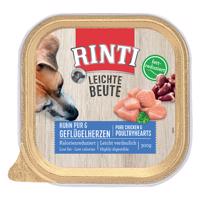 Výhodné balení RINTI Leichte Beute 18 x 300 g - kuřecí a drůbeží srdíčka