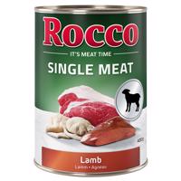 Výhodné balení Rocco Single Meat 24 x 400 g jehněčí
