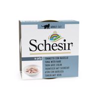 Výhodné balení: Schesir v želé 12 x 85 g - Tuňák a mořská štika