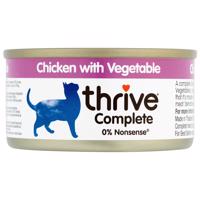 Výhodné balení Thrive Complete 24 x 75 g - Kuřecí se zeleninou