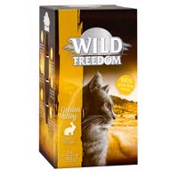 Výhodné balení Wild Freedom Adult vaničky 24 x 85 g - golden valley - králičí a kuřecí