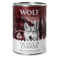 Výhodné balení: Wolf of Wilderness Adult 12 x 400 g - The Taste Of Canada