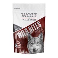 Výhodné balení Wolf of Wilderness Snack - Wild Bites "The Taste Of" 3 x 180 g - Canada - hovězí, krocan, treska