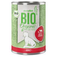 Výhodné balení zooplus Bio 24 x 400 g - bio hovězí a bio kuřecí