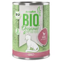 Výhodné balení zooplus Bio 24 x 400 g - bio kachní s bio cuketou