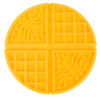 Waffle podložka k olizování - Ø 19,5 x V 1 cm