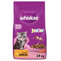 Whiskas Junior granule s kuřecím pro koťata 2x14kg
