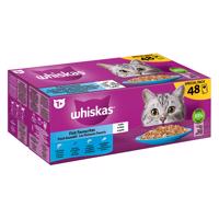 Whiskas kapsičky 144 x 85 / 100 g  - rybí výběr v želé (144 x 85 g) - Losos, tuňák, treska, bílá ryba