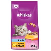 Whiskas Sterile granule s kuřecím pro kastrované kočky 14kg