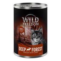 Wild Freedom Adult 6 x 400 g - bez obilovin -  Deep Forest - zvěřina & kuře