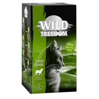 Wild Freedom Adult - vaničky 6 x 85 g - green lands - jehněčí a kuřecí