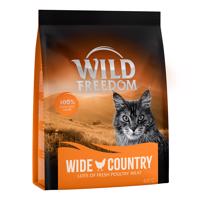 Wild Freedom granule pro kočky, 3 x 400 g - 2 + 1 zdarma - Adult "Wide Country" - Drůbeží