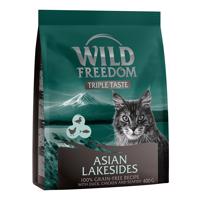 Wild Freedom granule pro kočky, 3 x 400 g - 2 + 1 zdarma - "Spirit of Asia"