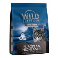 Wild Freedom granule pro kočky, 3 x 400 g - 2 + 1 zdarma - "Spirit of Europe"