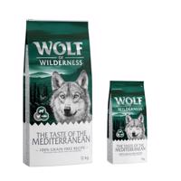 Wolf of Wilderness, 12 + 2 kg zdarma!  - Taste of Mediterranean