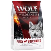 Wolf of Wilderness, 2 x 1 kg - 20 % sleva - "Fiery Volcanoes" - jehněčí