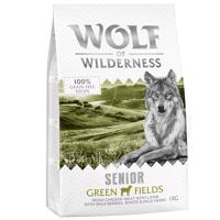 Wolf of Wilderness, 2 x 1 kg - 20 % sleva - Senior "Green Fields" - jehněčí