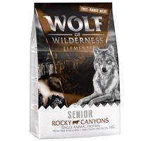 Wolf of Wilderness, 2 x 1 kg - 20 % sleva - SENIOR "Rocky Canyons" Beef