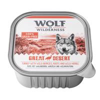 Wolf of Wilderness Adult 12 x 300 g - Great Desert - krůtí
