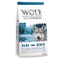 Wolf of Wilderness Adult "Blue River" - losos - Výhodné balení 2 x 12 kg