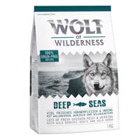Wolf of Wilderness Adult  "Deep Seas" - sleď - 1 kg