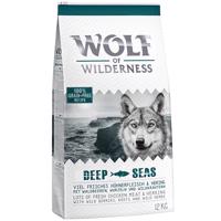 Wolf of Wilderness Adult  "Deep Seas" - sleď - výhodné balení 2 x 12 kg