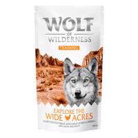 Wolf of Wilderness Training  "Explore" snack, 100g - 15 % sleva - “Explore the Wide Acres” s kuřecím