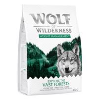 Wolf of Wilderness zkušební balení - NOVINKA: Explore The Vast Forests-Weight Management (400g)