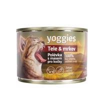 Yoggies Polévka pro kočky – Tele & mrkev 185g