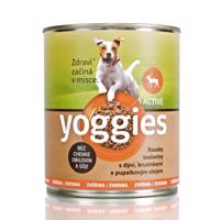 Yoggies zvěřinová konzerva s dýní, brusinkami a pupálkovým olejem 800g