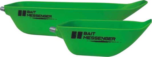 Zakrmovací lopatka Bait Messenger zelená Variant: velikost L: 26 x 7cm