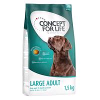 1 kg / 1,5 kg Concept for Life za skvělou cenu!  - 1,5 kg Large Adult