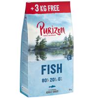 12 kg + 3 kg zdarma! 15 kg Purizon - Adult s rybou
