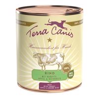 12 x 800 g Výhodné balení Terra Canis - Hovězí se zeleninou, jablky & přírodní rýží
