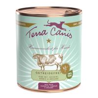 12 x 800 g Výhodné balení Terra Canis Sensitive - Hovězí s cuketou, dýní & oregánem