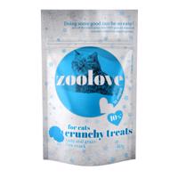 2 + 1 zdarma! 180 g zoolove crunchy treats pro kočky - zimní edice krocaní 120 g + 60 g zdarma