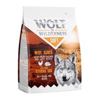 2 + 1 zdarma! 3 x 1 kg Wolf of Wilderness granulí - Wide Acres - Kuřecí