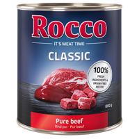 24 x 800 g Rocco Classic za skvělou cenu - Čisté hovězí