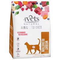 4Vets Natural Feline Weight Reduction - výhodné balení: 2 x 1 kg
