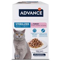Advance Feline Sterilized krůtí - 12 x 85 g