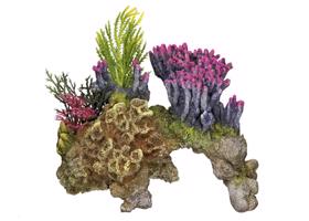 Akvarijní dekorace korálový kámen 15,5 x 9 x 10,5 cm