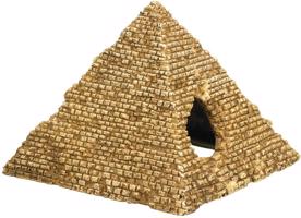 Akvarijní dekorace pyramida 10,5 x 10 x 8 cm