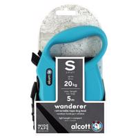 alcott Wanderer samonavíjecí vodítko, modré - velikost S, do 20 kg