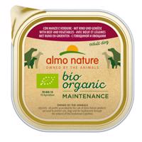 Almo Nature BioOrganic Maintenance 9 x 300 g - Bio hovězí & bio zelenina