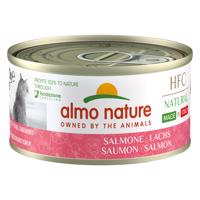 Almo Nature HFC Natural Made in Italy 6 x 70 g - losos