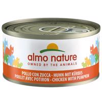 Almo Nature konzervy 24 x 70 g - Kuře s dýní